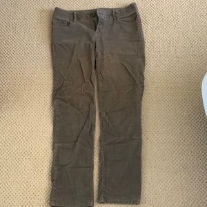 Banana Republic Corduroy straight leg pants